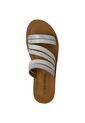 Sandalias Mujer Via Spring - Color Plateado/Café de Via Spring