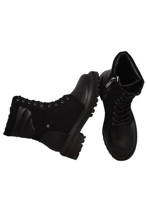 Botines Mujer Via Spring - Color Negro