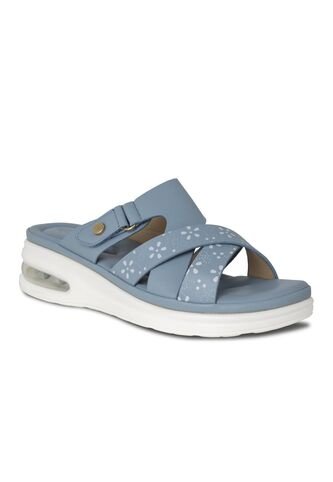 SANDALIA AZUL MUJER VIA SPRING Via Spring