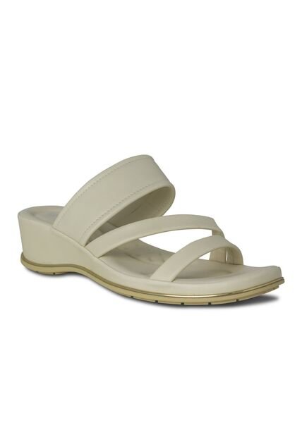 Sandalias Mujer Via Spring - Color Beige