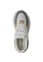 Tenis Casual Mujer Via Spring - Color Blanco/Gris de Via Spring