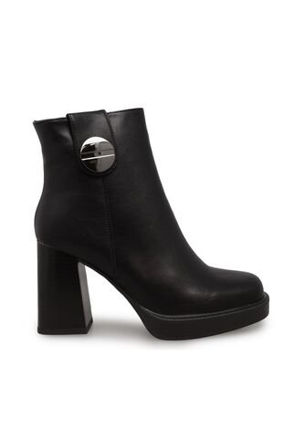 Botines Mujer Via Spring - Color Negro Via Spring