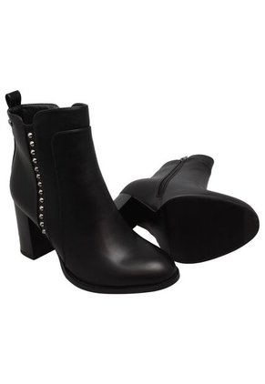 Botines Mujer Via Spring - Color Negro