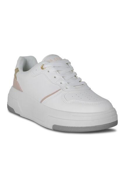 TENIS CASUALES MUJER BLANCO VIA SPRING