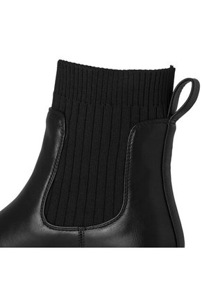 BOTINES MUJER VIA SPRING NEGRO