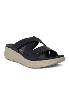SANDALIA MUJER PLATAFORMA VIA SPRING NEGRO
