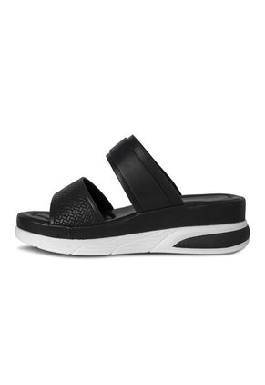 SANDALIA MUJER PLATAFORMA VIA SPRING NEGRO