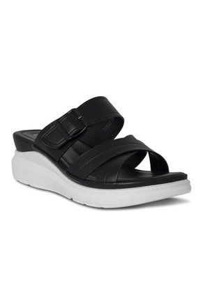 SANDALIA MUJER PLATAFORMA VIA SPRING NEGRO