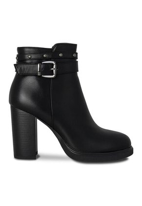 Botines Mujer Via Spring - Color Negro