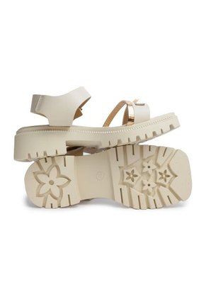 Sandalias Mujer Via Spring - Color Beige