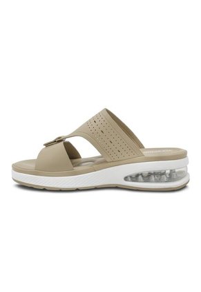 Sandalias Via Spring Beige Mujer
