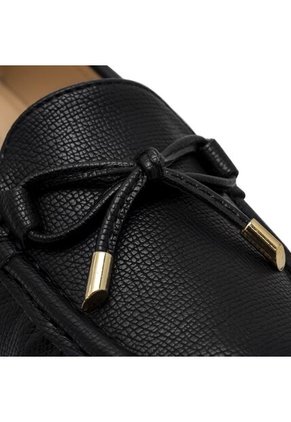 Mocasines Via Spring Negros Mujer