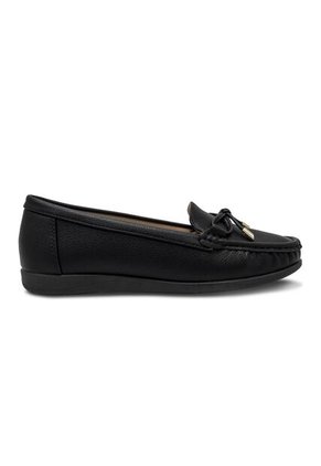 Mocasines Via Spring Negros Mujer