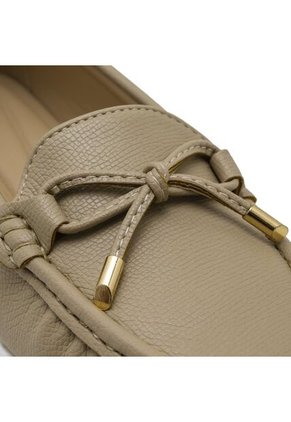 Mocasines Via Spring Taupe Mujer