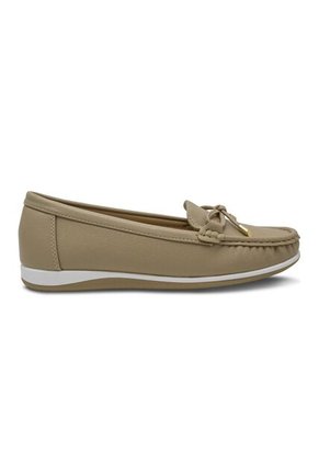Mocasines Via Spring Taupe Mujer