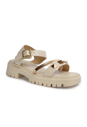 Sandalias Mujer Via Spring - Color Beige Via Spring