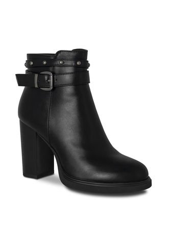 Botines Mujer Via Spring - Color Negro Via Spring