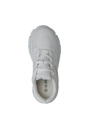 Tenis Casual Mujer Via Spring - Color Blanco