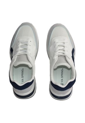 Tenis Casual Mujer Via Spring - Color Blanco