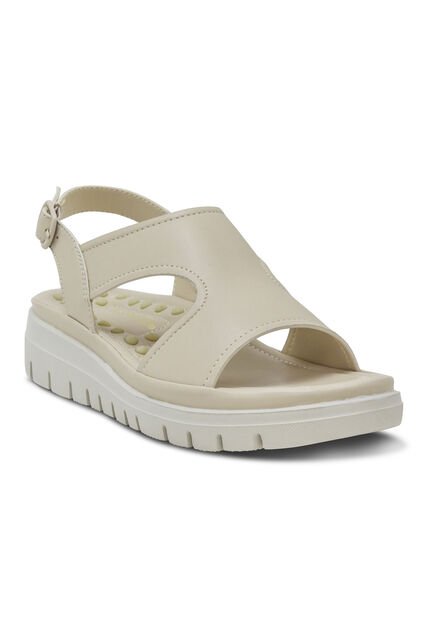 Sandalias Para Mujer Beige Via Spring