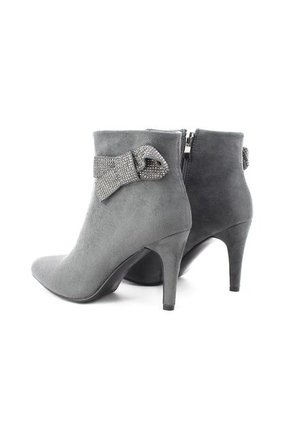 Botines Para Mujer, Marca Via Spring, Color Gris.