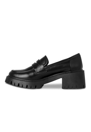 MOCASINES MUJER VIA SPRING NEGRO