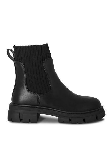 BOTINES MUJER VIA SPRING NEGRO