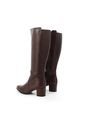 Botas Para Mujer, Marca Via Spring, Color Café. de Via Spring