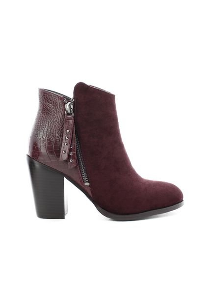 Botines Para Mujer, Marca Via Spring, Color Vinto Tinto. - Compra Ahora |  Dafiti Colombia