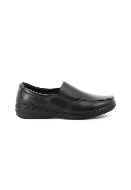 Mocasines Para Mujer, Marca Via Spring, Color Negro.