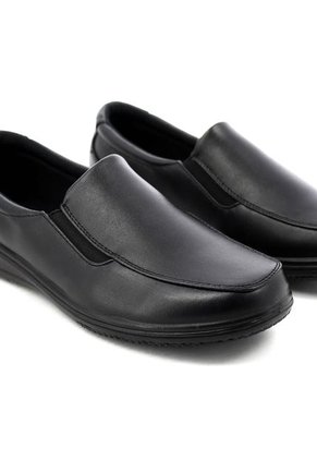Mocasines Para Mujer, Marca Via Spring, Color Negro.