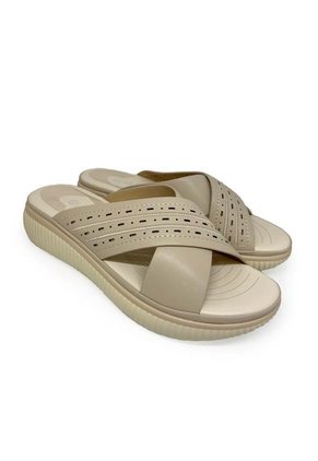 Sandalias Para Mujer Color Beige Marca VIA SPRING