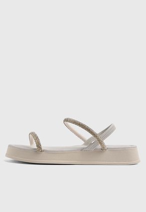 Sandalias VIA UNO Marfil