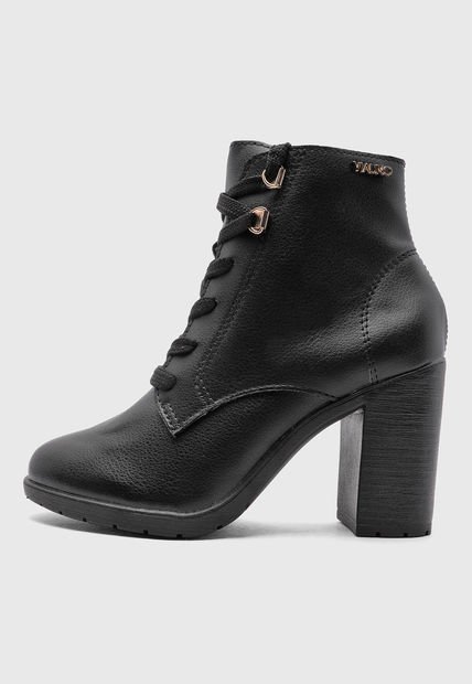 Botines VIA UNO Negro