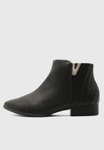 Botines VIA UNO Negro Via Uno