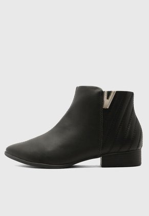 Botines VIA UNO Negro