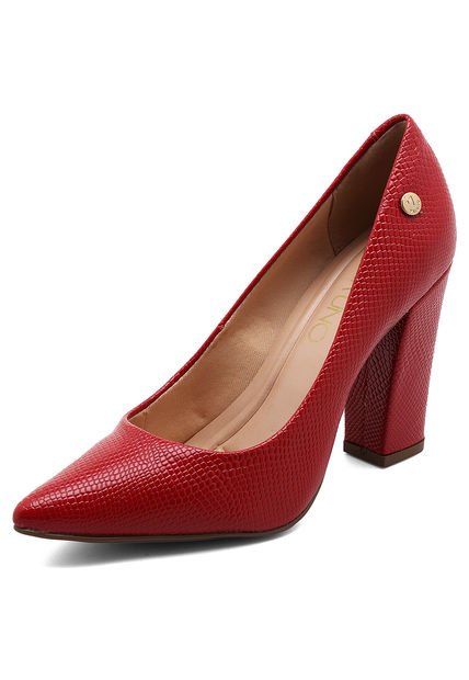Tacón Alto Rojo Via Uno