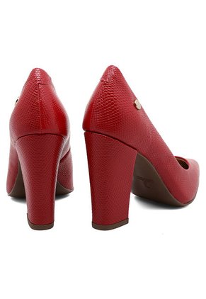 Tacón Alto Rojo Via Uno