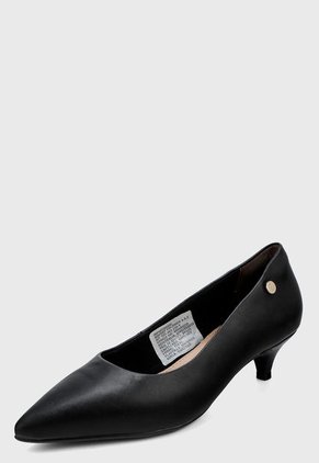 Tacón Bajo Negro Via Uno