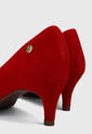 Tacón Medio Rojo Via Uno Stavv de Via Uno
