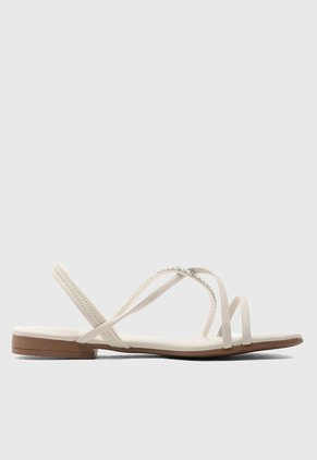 Sandalias VIA UNO Marfil