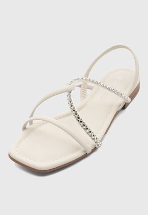 Sandalias VIA UNO Marfil