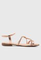 Sandalias VIA UNO Oro Rosa de Via Uno