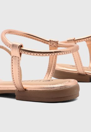 Sandalias VIA UNO Oro Rosa