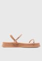 Sandalias VIA UNO Nude de Via Uno