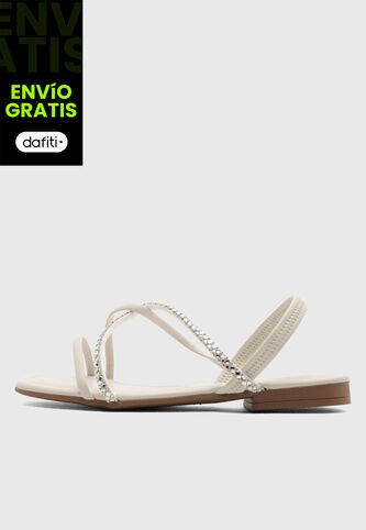 Sandalias VIA UNO Marfil Via Uno