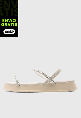 Sandalias VIA UNO Marfil Via Uno