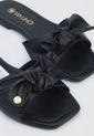 Slipper Negro Via Uno de Via Uno