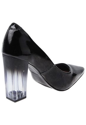 Tacón Alto Negro Via Uno