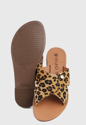 Sandalia Plana Café Via Uno